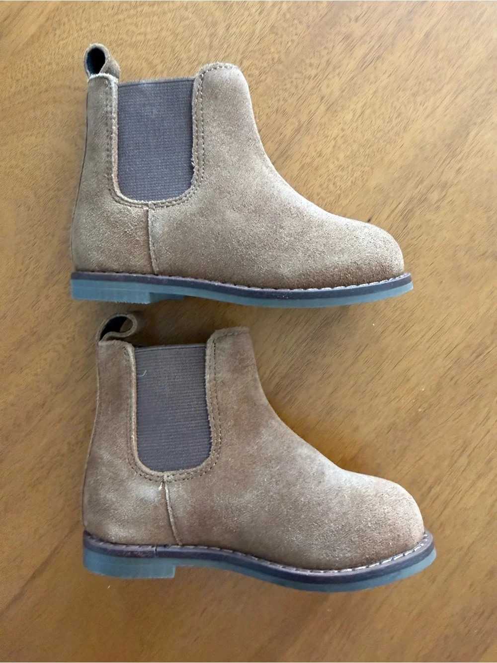 NWOT Janie & Jack Brown Suede Chelsea Boots